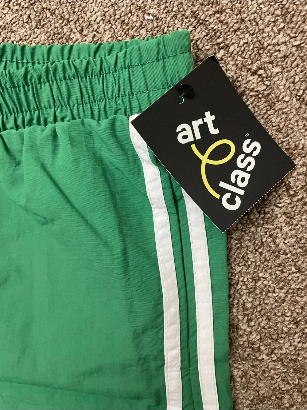 Art Class Blokecore Green Pants Big Girl Size 14